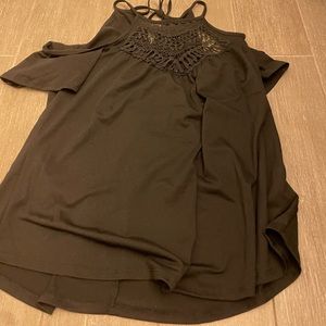 Black Lace Top
